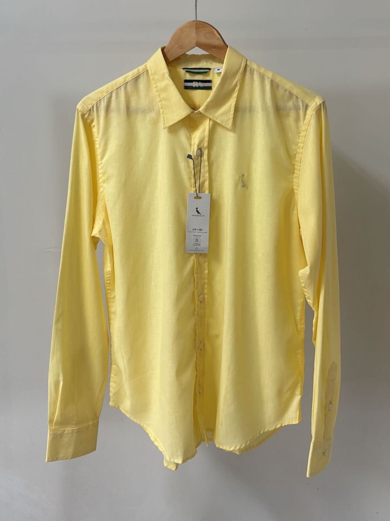 Camisa Social Amarelo Manteiga — Ralph Lauren
